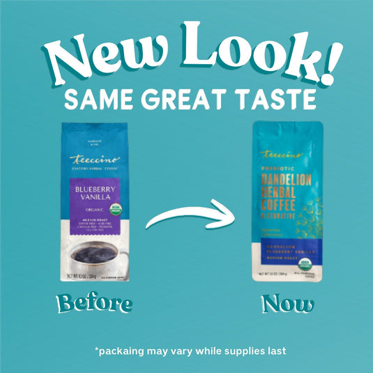 Teeccino - Blueberry Vanilla Chicory Herbal Coffee