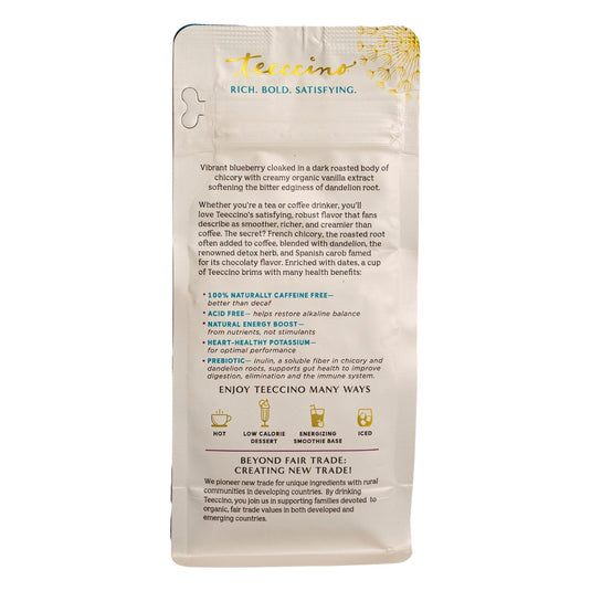 Teeccino - Blueberry Vanilla Chicory Herbal Coffee