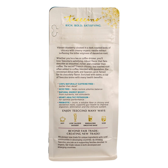 Teeccino - Blueberry Vanilla Chicory Herbal Coffee