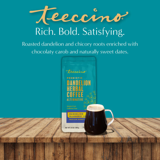 Teeccino - Blueberry Vanilla Chicory Herbal Coffee