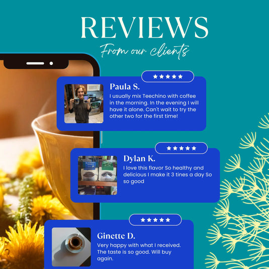 Teeccino - Blueberry Vanilla Chicory Herbal Coffee