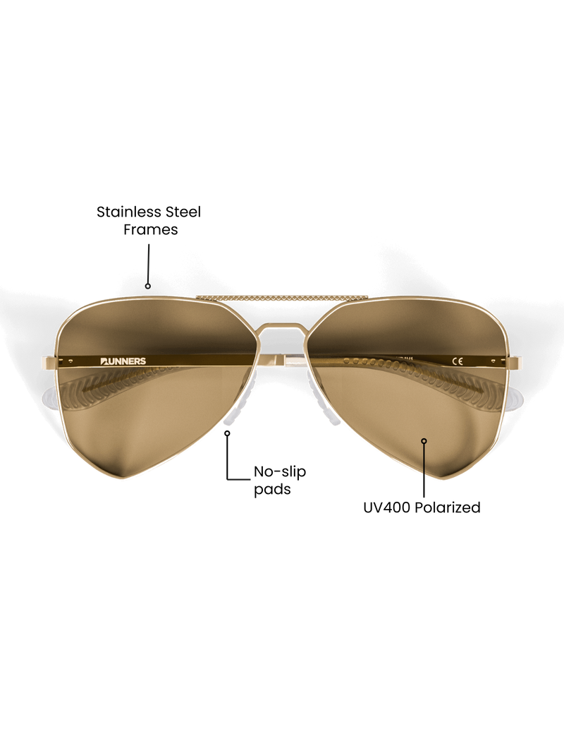 Load image into Gallery viewer, Runner&#39;s Athletics - Gold Stainless Steel

