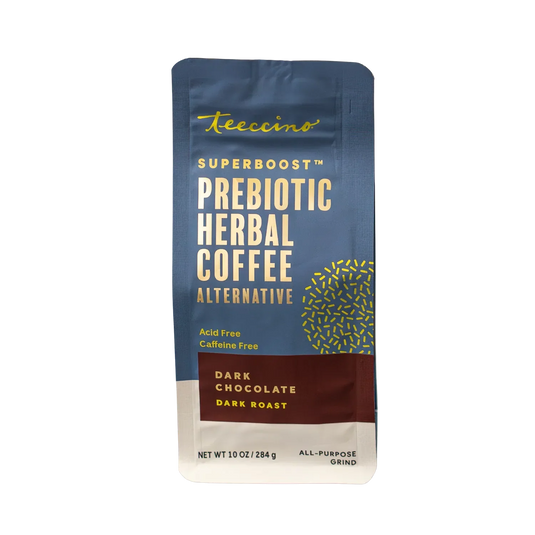 Teeccino - Dark Chocolate Prebiotic SuperBoost Herbal Coffee