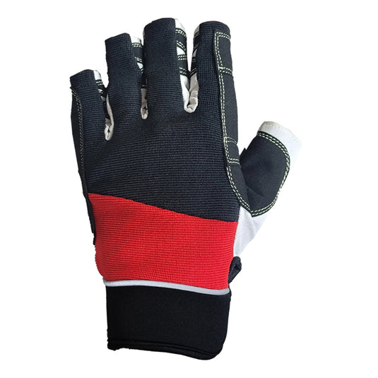 MRX - True Sailors - Sailing Gloves Kayaking Yachting Dinghy Rope Fishing Short Finger Glove