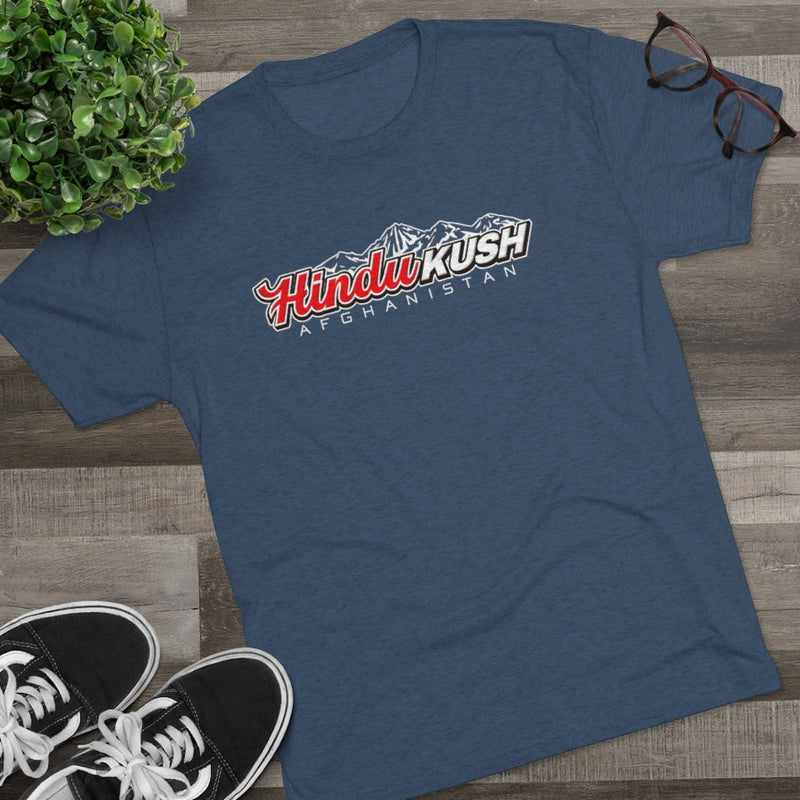 Load image into Gallery viewer, Ataclete - Cobalt Hindu Kush Men&#39;s Tri-Blend Tee
