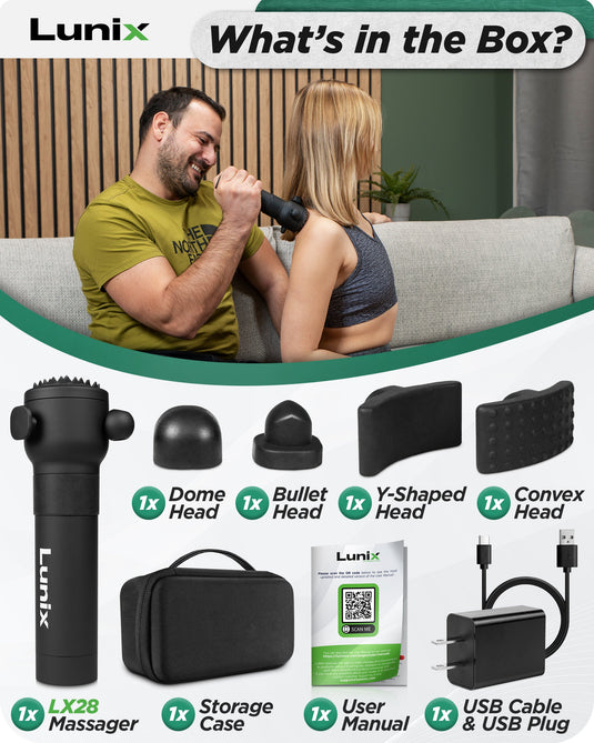 Lunix - LX28 Deep Tissue Massager