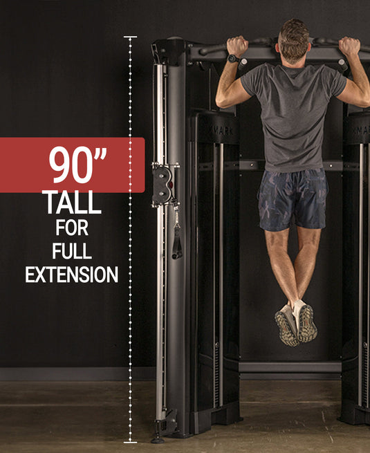 XMARK - Functional Trainer With Dual 230 lb Weight Stacks