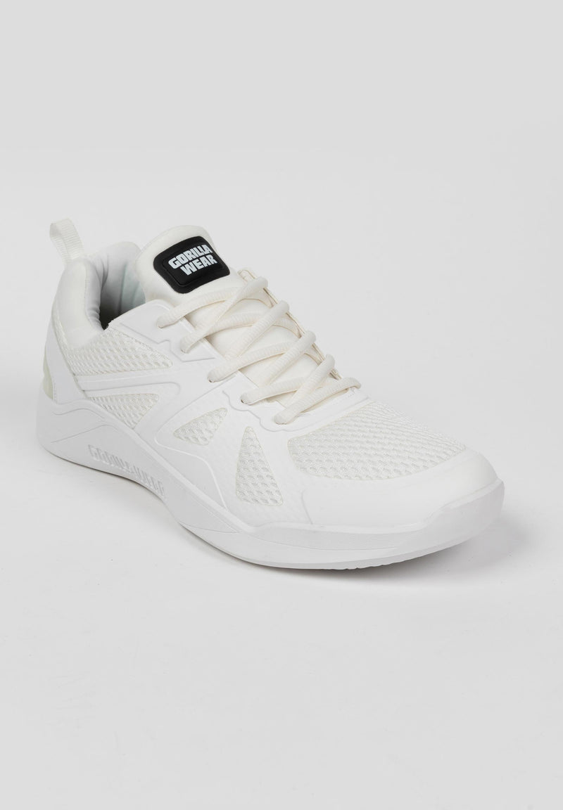 Load image into Gallery viewer, Gorilla Wear Gym Hybrids - White - Unisex
