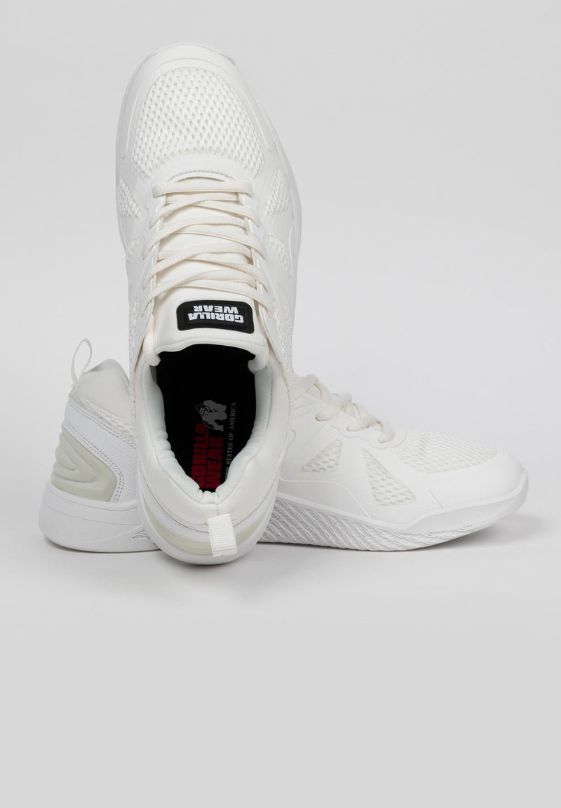 Load image into Gallery viewer, Gorilla Wear Gym Hybrids - White - Unisex
