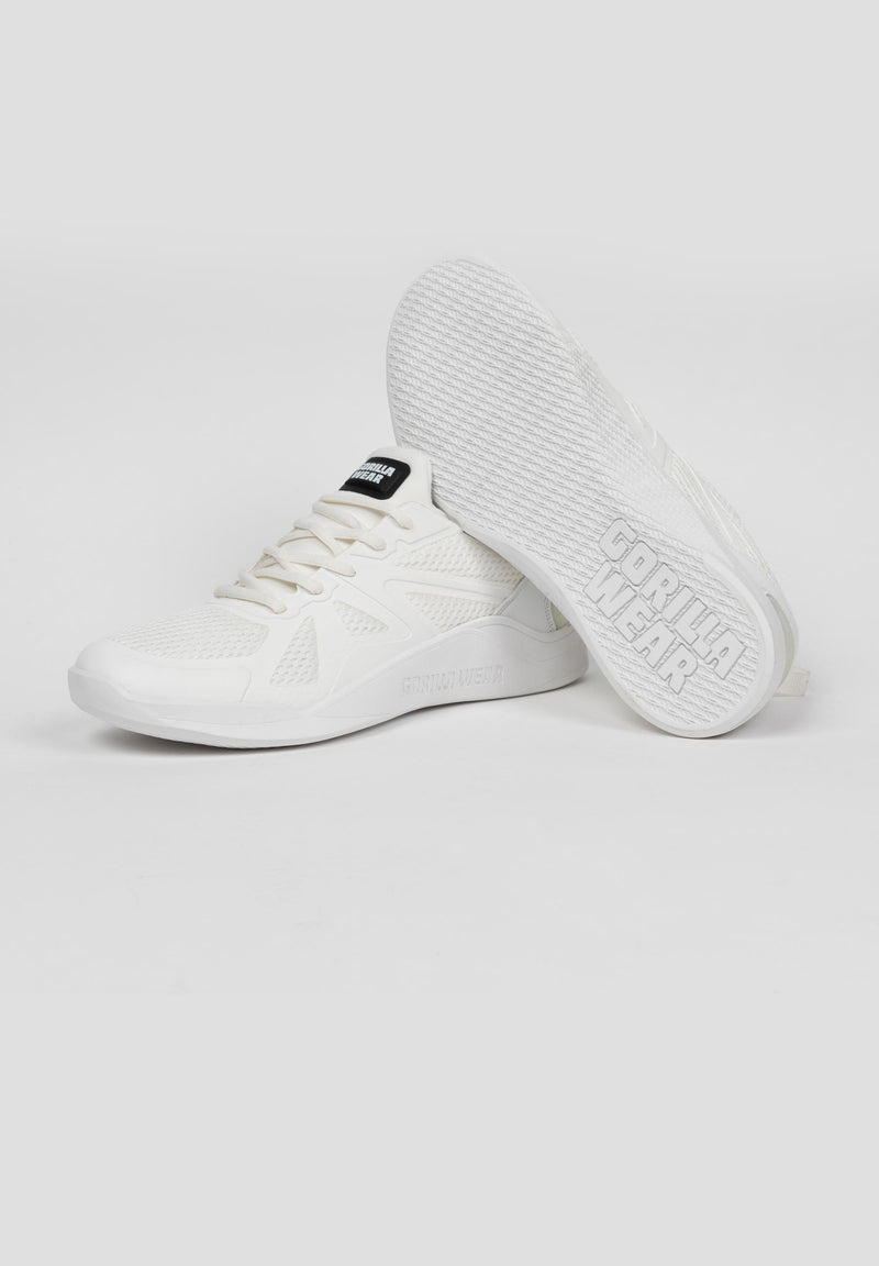 Load image into Gallery viewer, Gorilla Wear Gym Hybrids - White - Unisex
