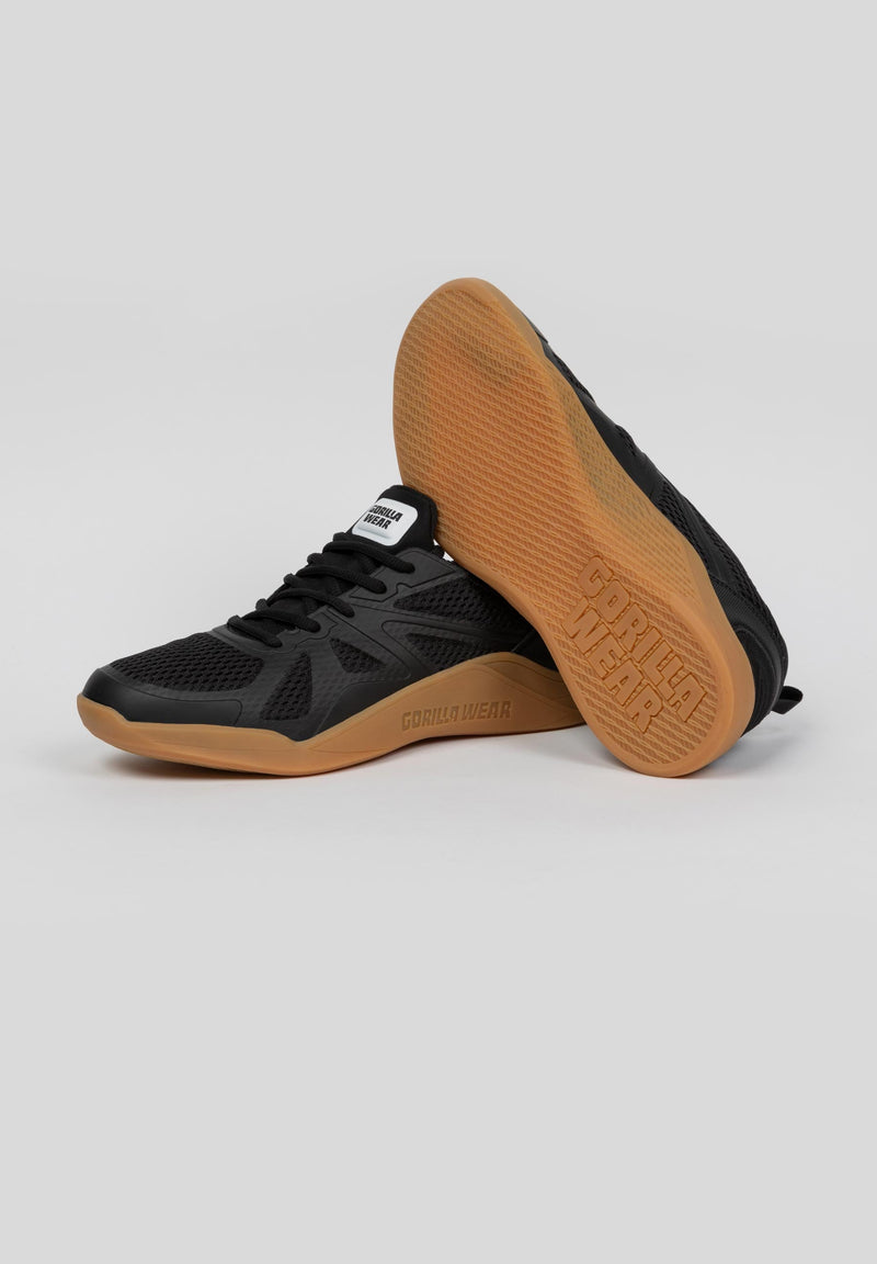 Load image into Gallery viewer, Gorilla Wear Gym Hybrids - Black/Brown - Unisex
