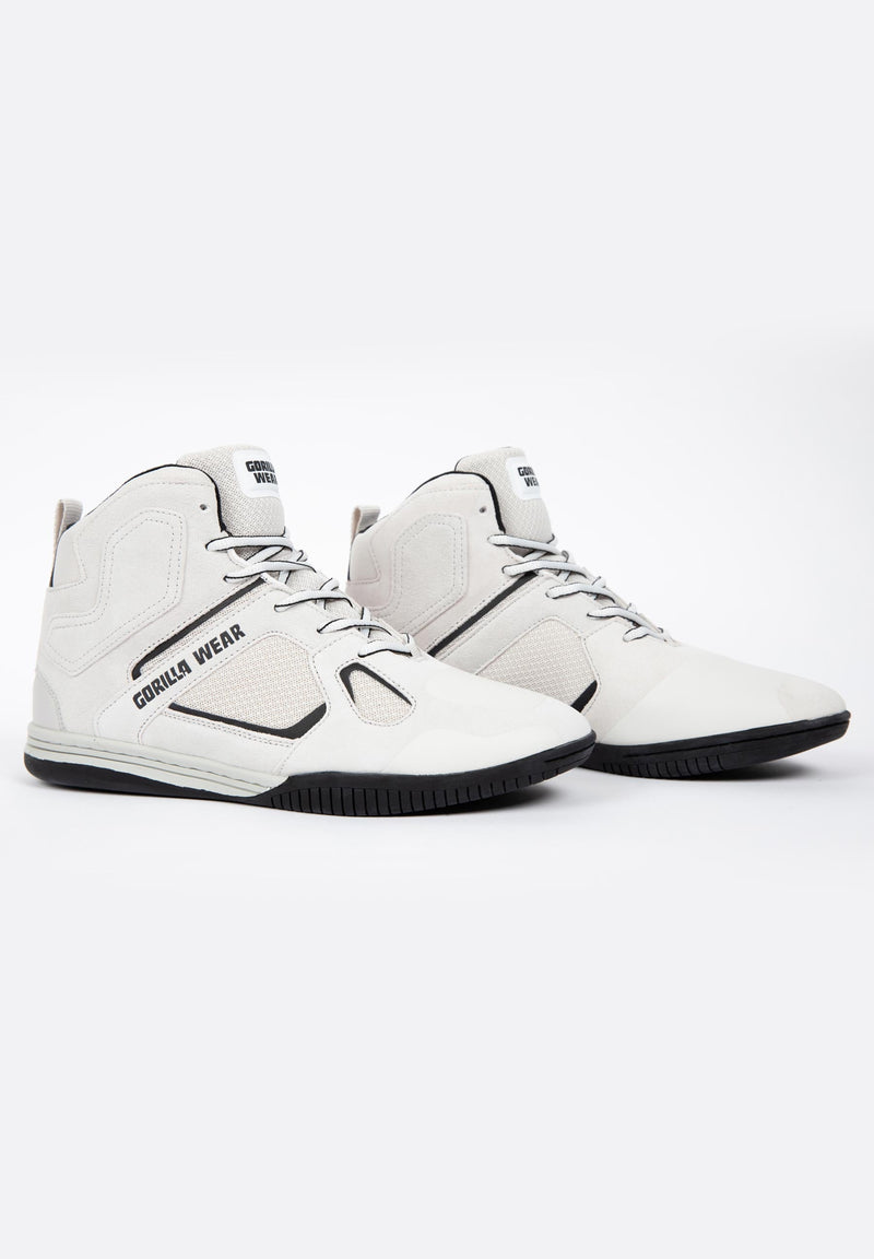 Load image into Gallery viewer, Troy High Tops - White
