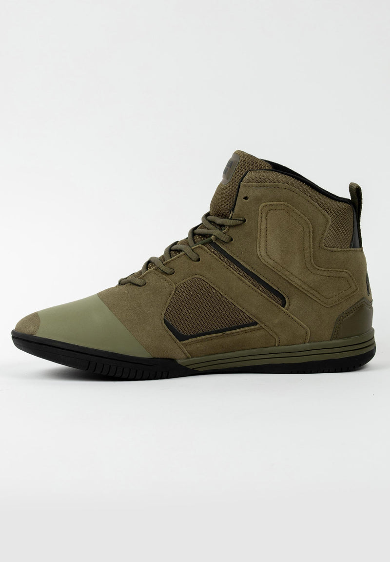 Load image into Gallery viewer, Troy High Tops - Army Green

