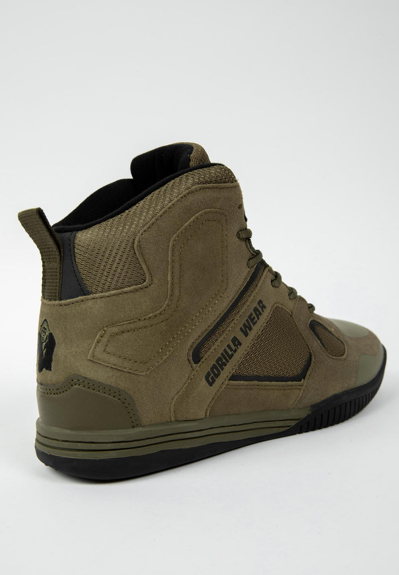 Load image into Gallery viewer, Troy High Tops - Army Green
