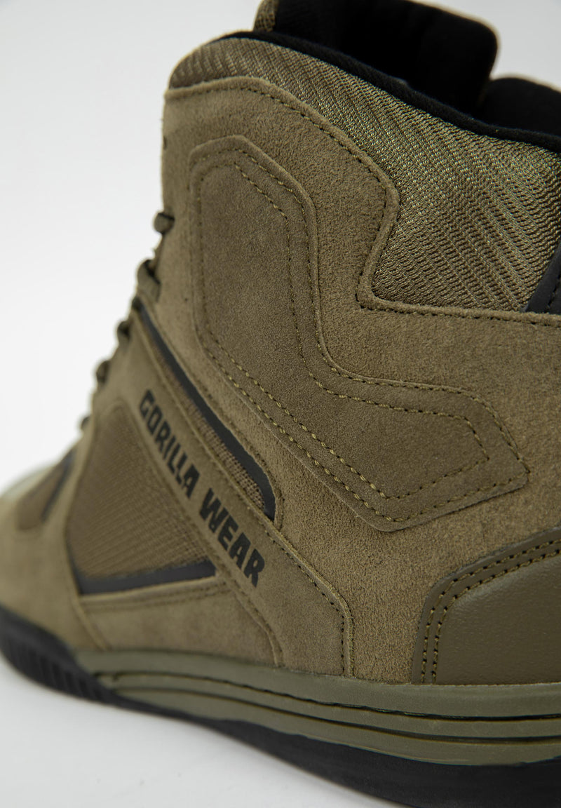 Load image into Gallery viewer, Troy High Tops - Army Green
