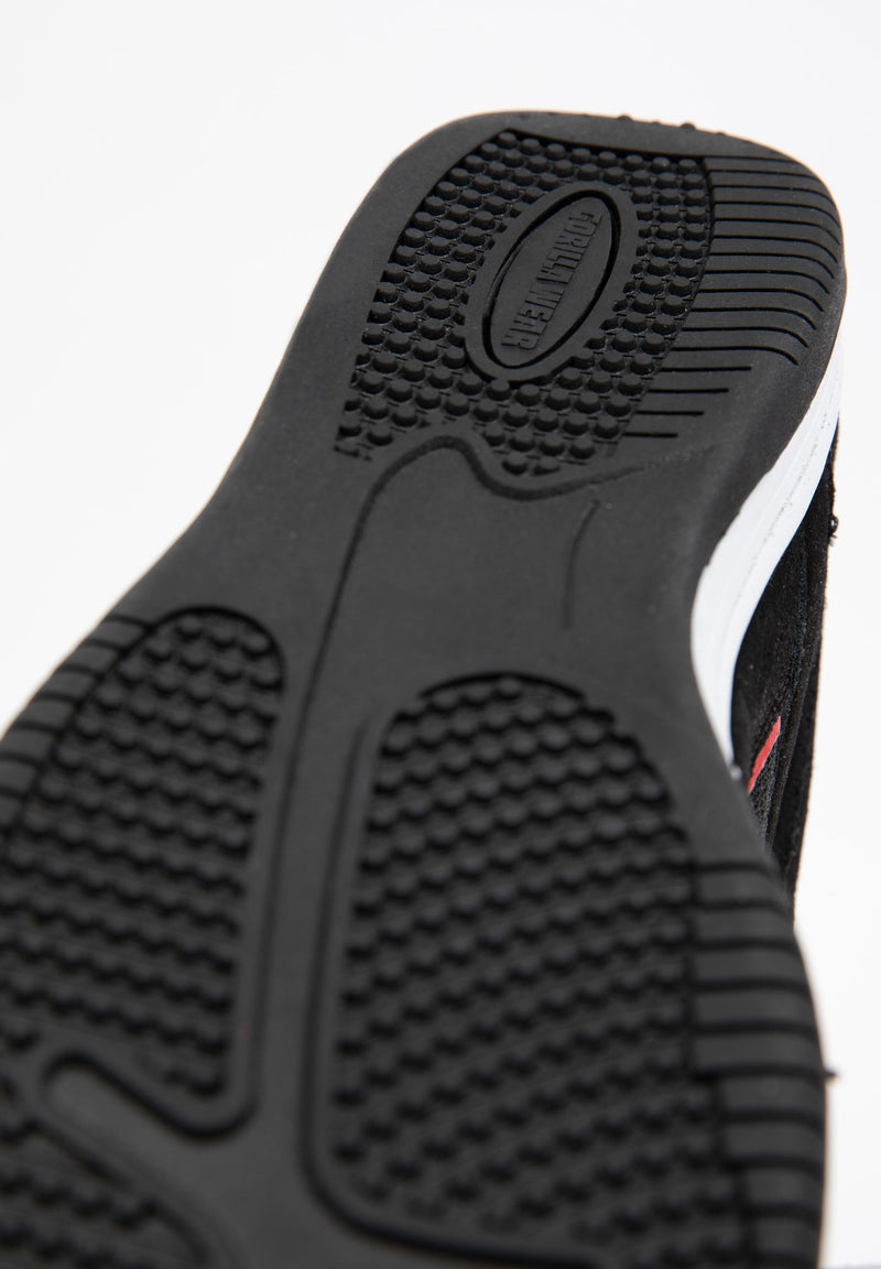 Load image into Gallery viewer, Troy High Tops - Black/Red
