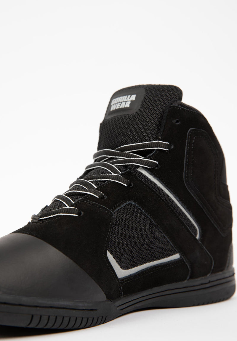 Load image into Gallery viewer, Troy High Tops - Black/Gray
