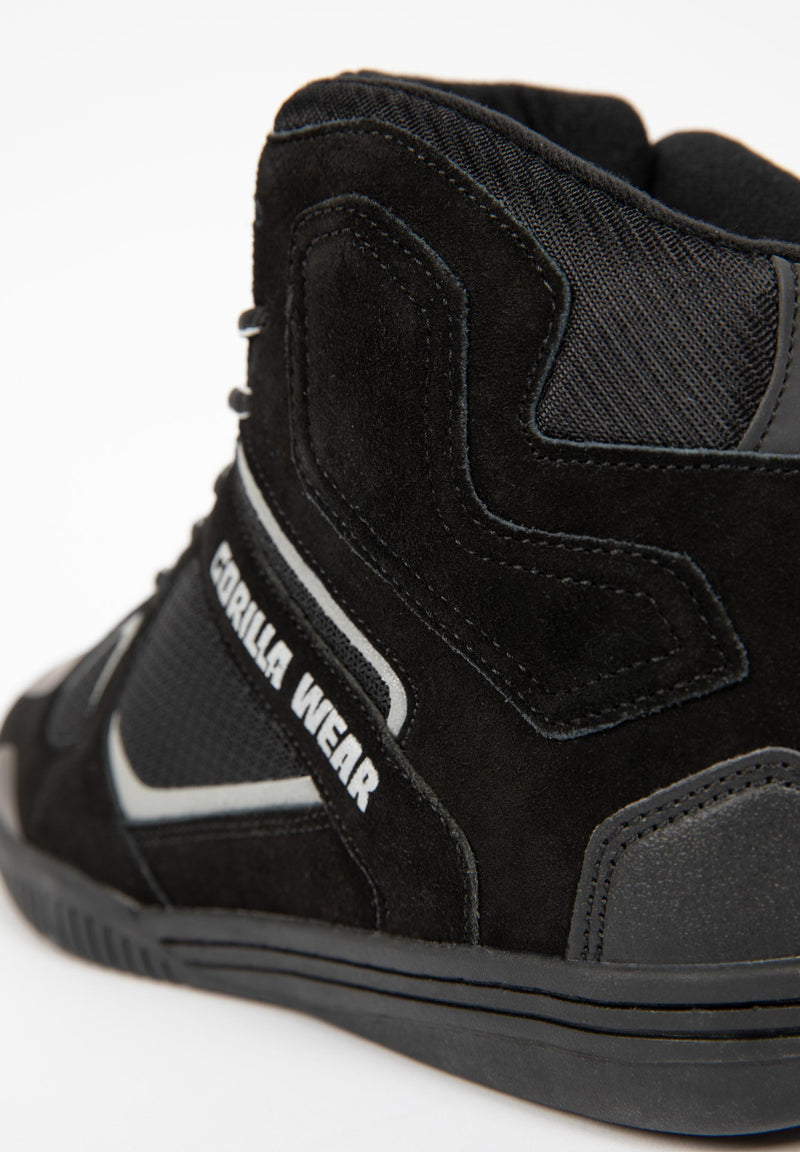 Load image into Gallery viewer, Troy High Tops - Black/Gray
