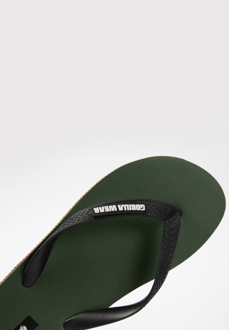 Load image into Gallery viewer, Kokomo Flip Flops - Army Green
