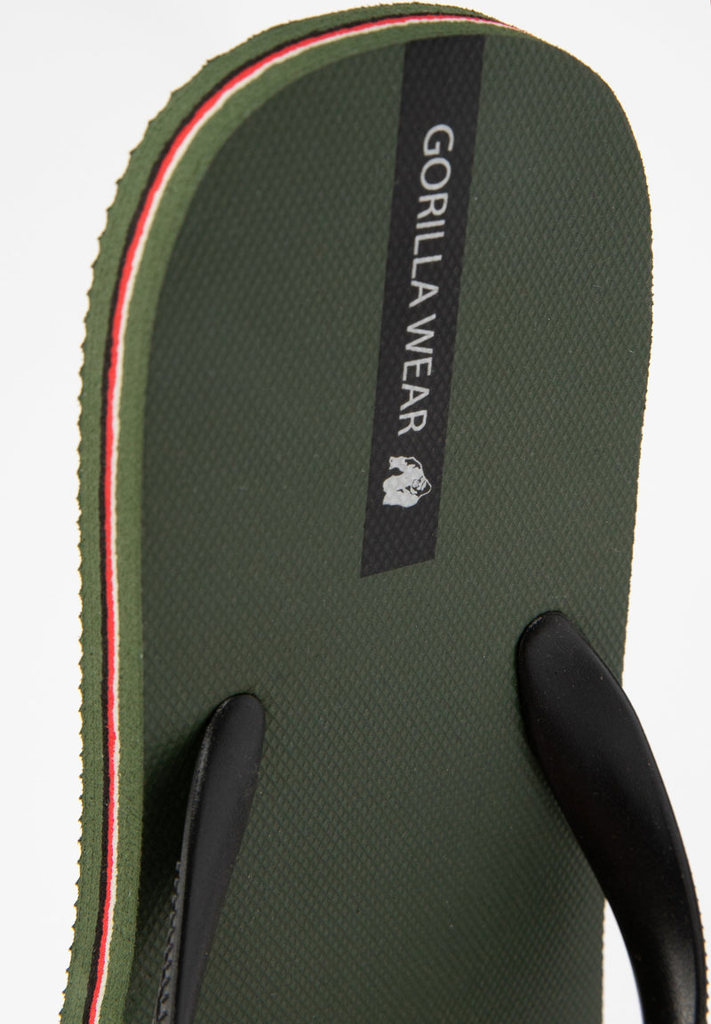 Load image into Gallery viewer, Kokomo Flip Flops - Army Green
