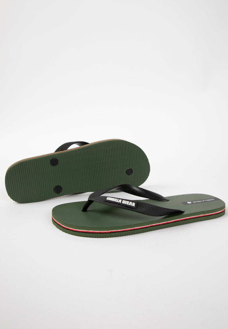 Load image into Gallery viewer, Kokomo Flip Flops - Army Green
