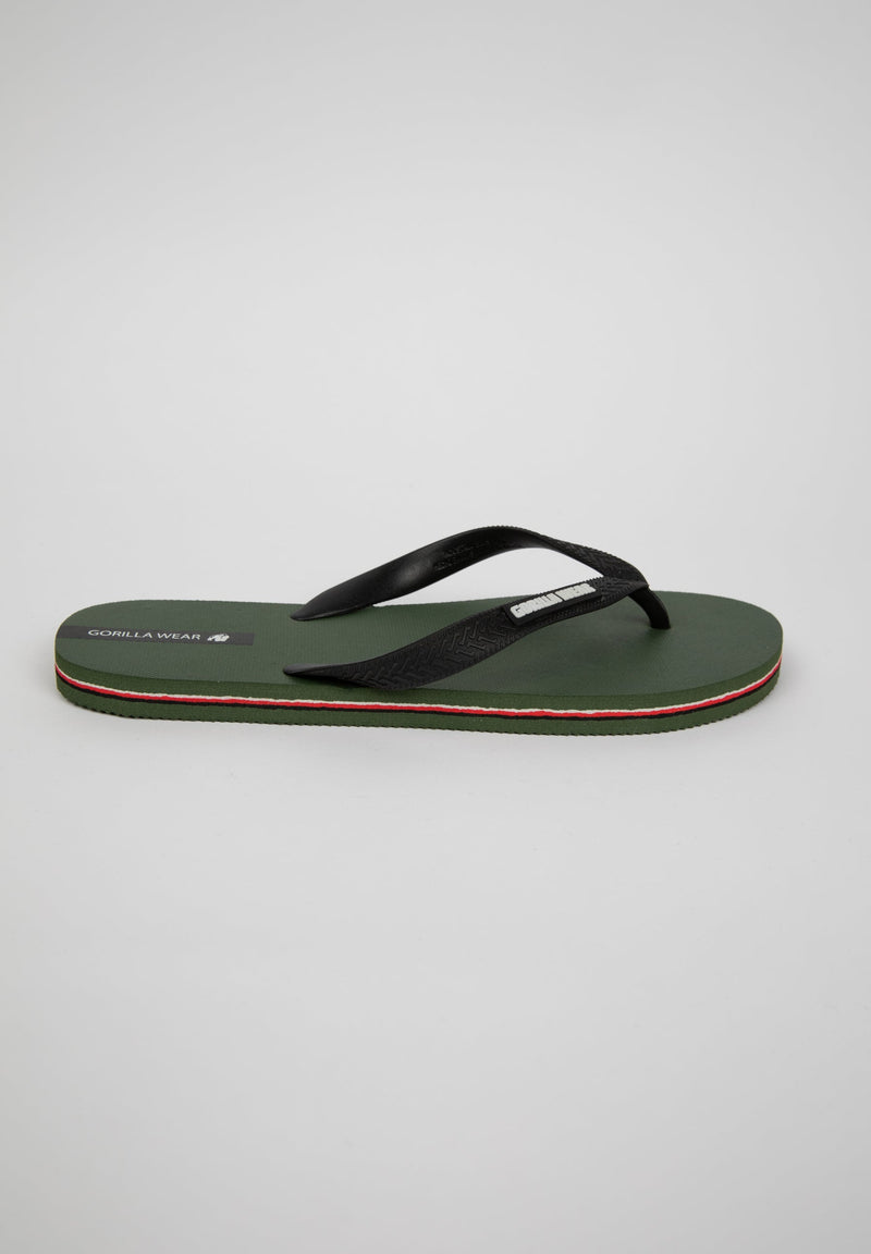 Load image into Gallery viewer, Kokomo Flip Flops - Army Green
