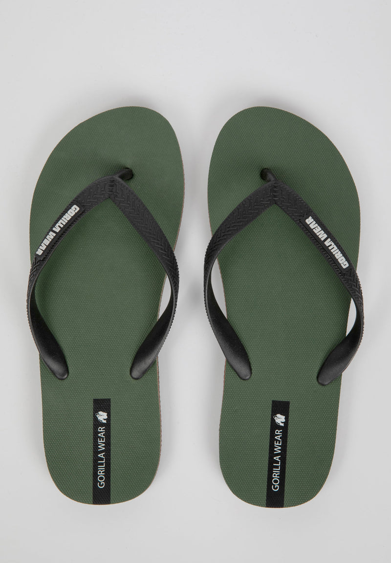 Load image into Gallery viewer, Kokomo Flip Flops - Army Green
