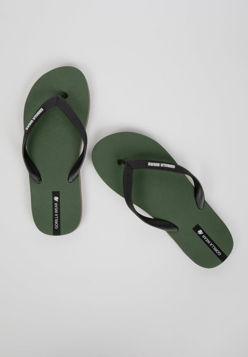 Load image into Gallery viewer, Kokomo Flip Flops - Army Green
