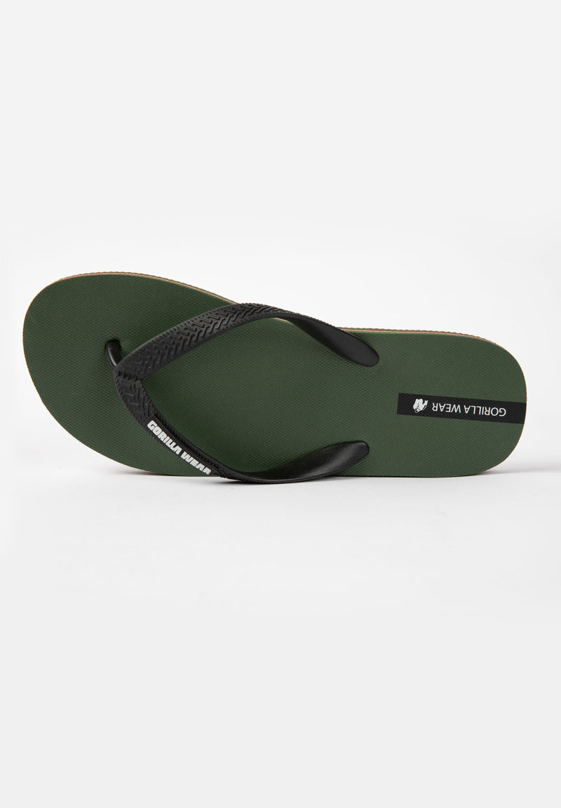 Load image into Gallery viewer, Kokomo Flip Flops - Army Green
