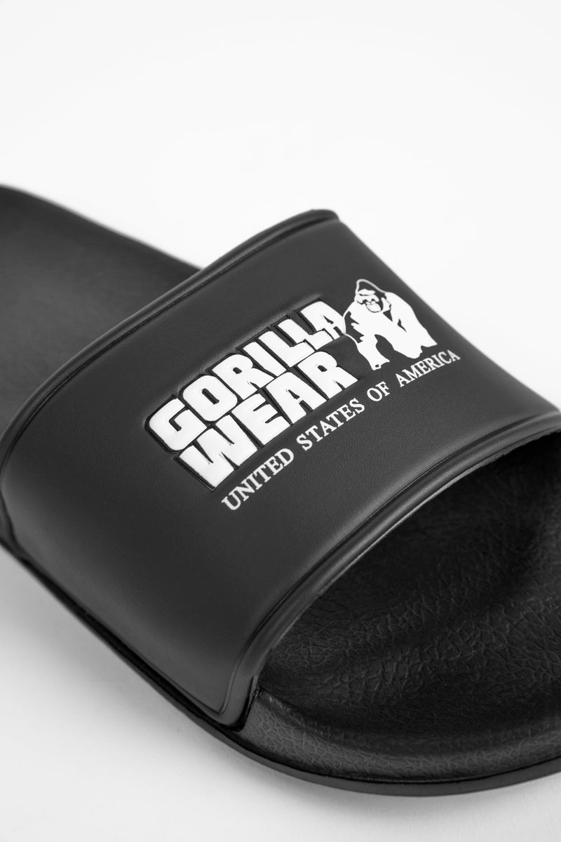 Load image into Gallery viewer, Pasco Slides - Black - Unisex
