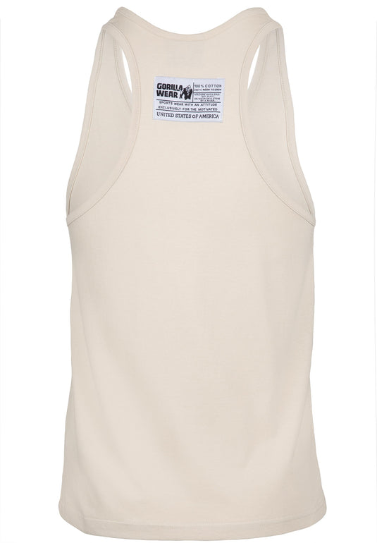 Classic Tank Top -  Beige