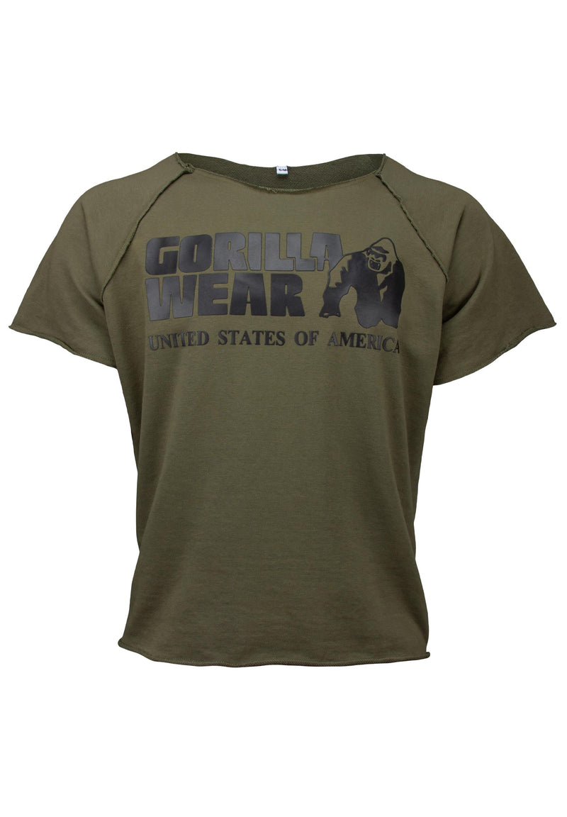 Load image into Gallery viewer, Classic Workout Top - Army Green
