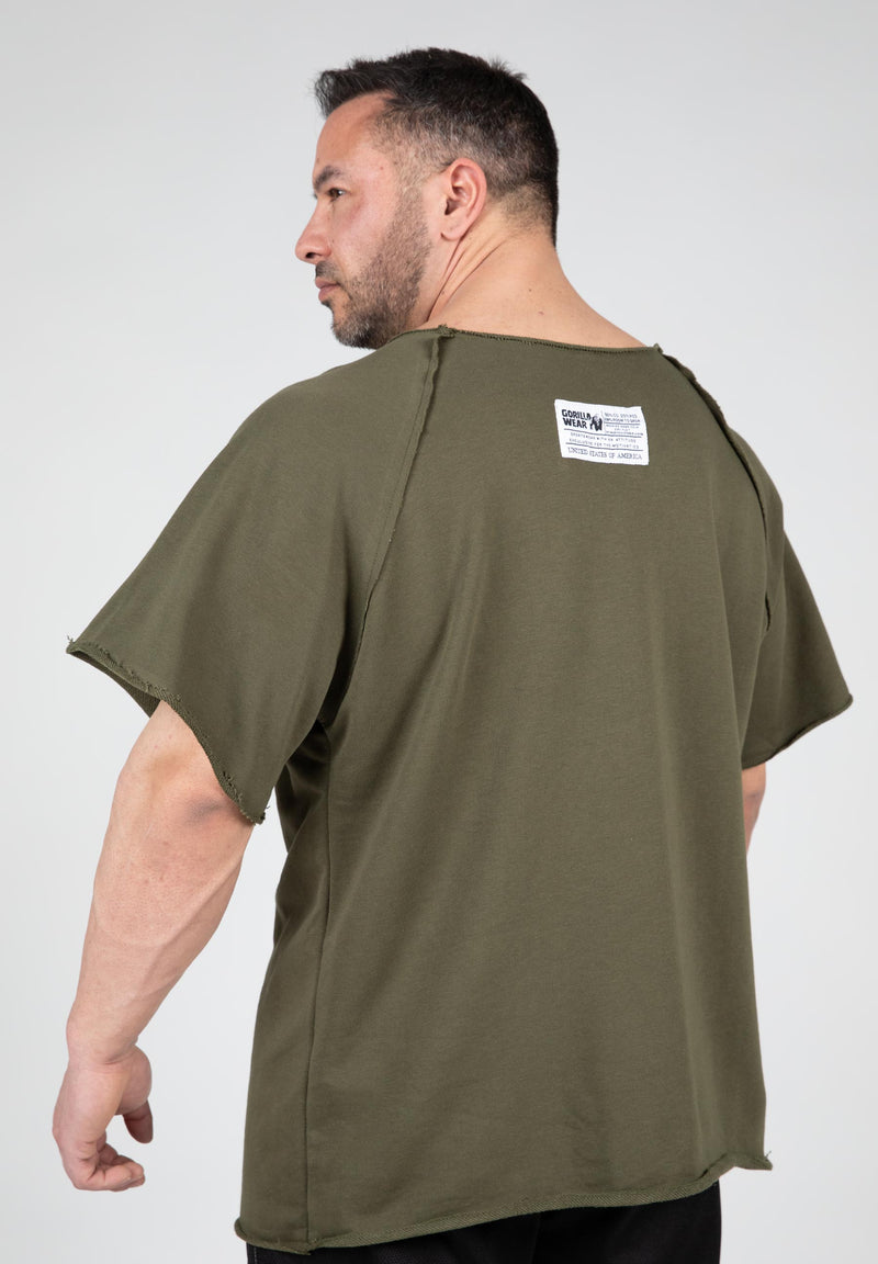 Load image into Gallery viewer, Classic Workout Top - Army Green
