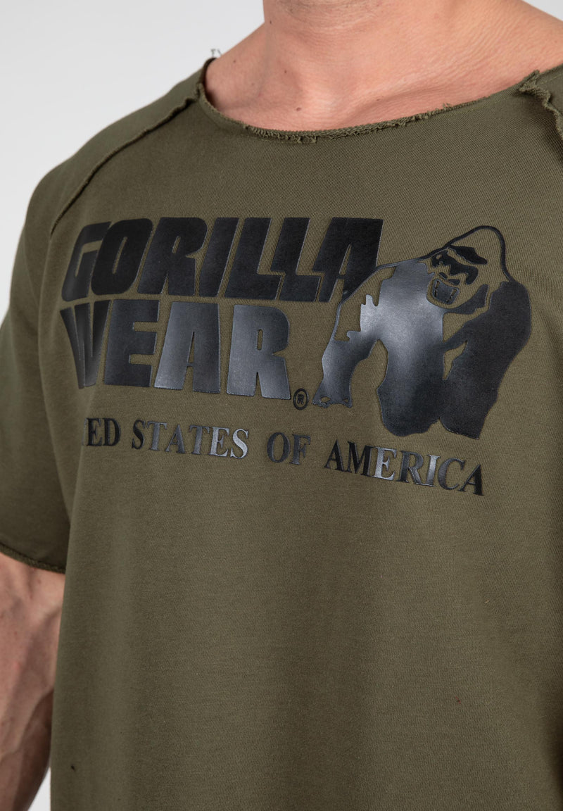 Load image into Gallery viewer, Classic Workout Top - Army Green
