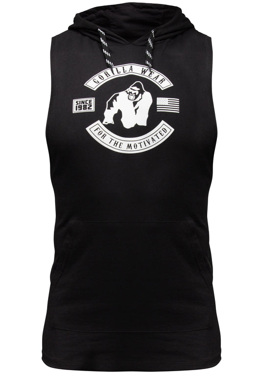 Lawrence Hooded Tank Top - Black