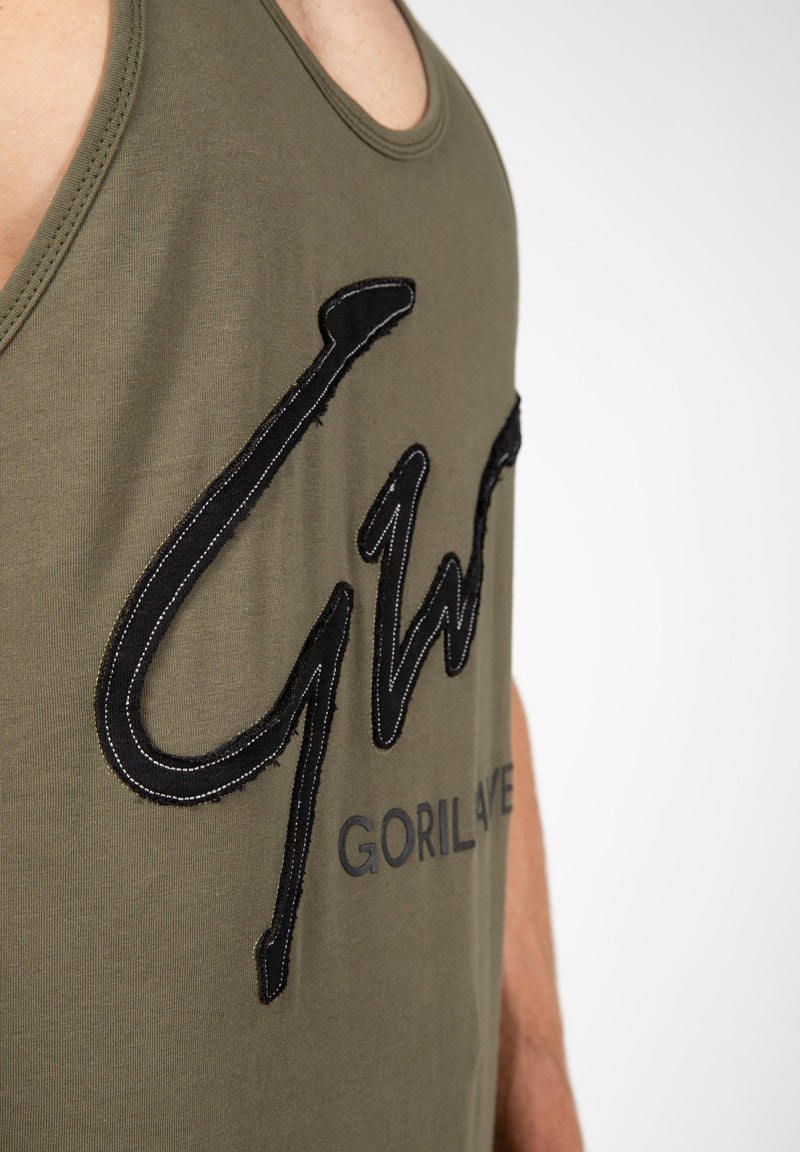 Load image into Gallery viewer, Evansville Tank Top - Army Green
