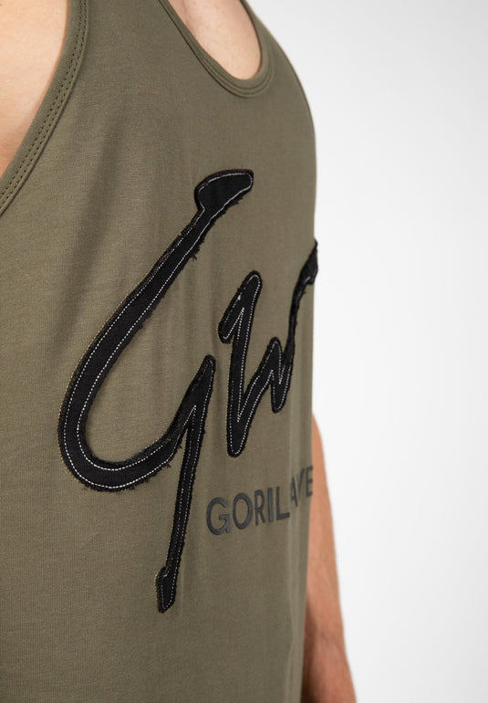 Evansville Tank Top - Army Green