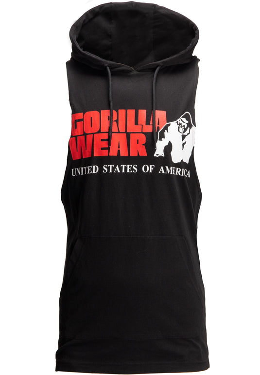 Gorilla Wear - Rogers Hooded Tank Top - Black
