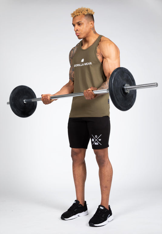 Carter Stretch Tank Top - Army Green