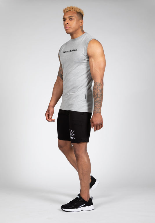 Sorrento Sleeveless T-Shirt - Gray