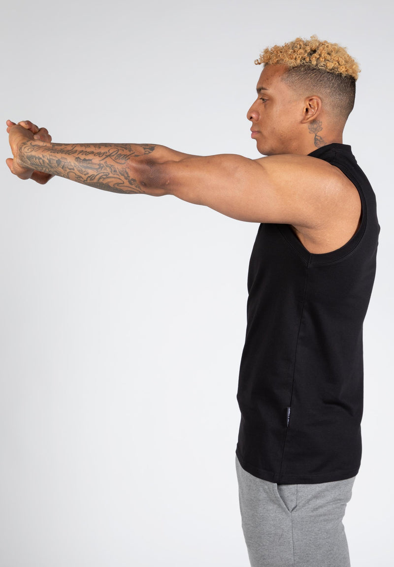 Load image into Gallery viewer, Sorrento Sleeveless T-Shirt - Black
