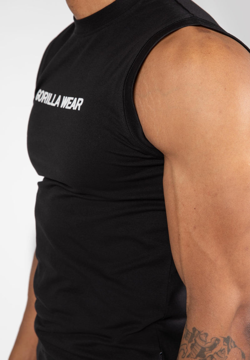 Load image into Gallery viewer, Sorrento Sleeveless T-Shirt - Black
