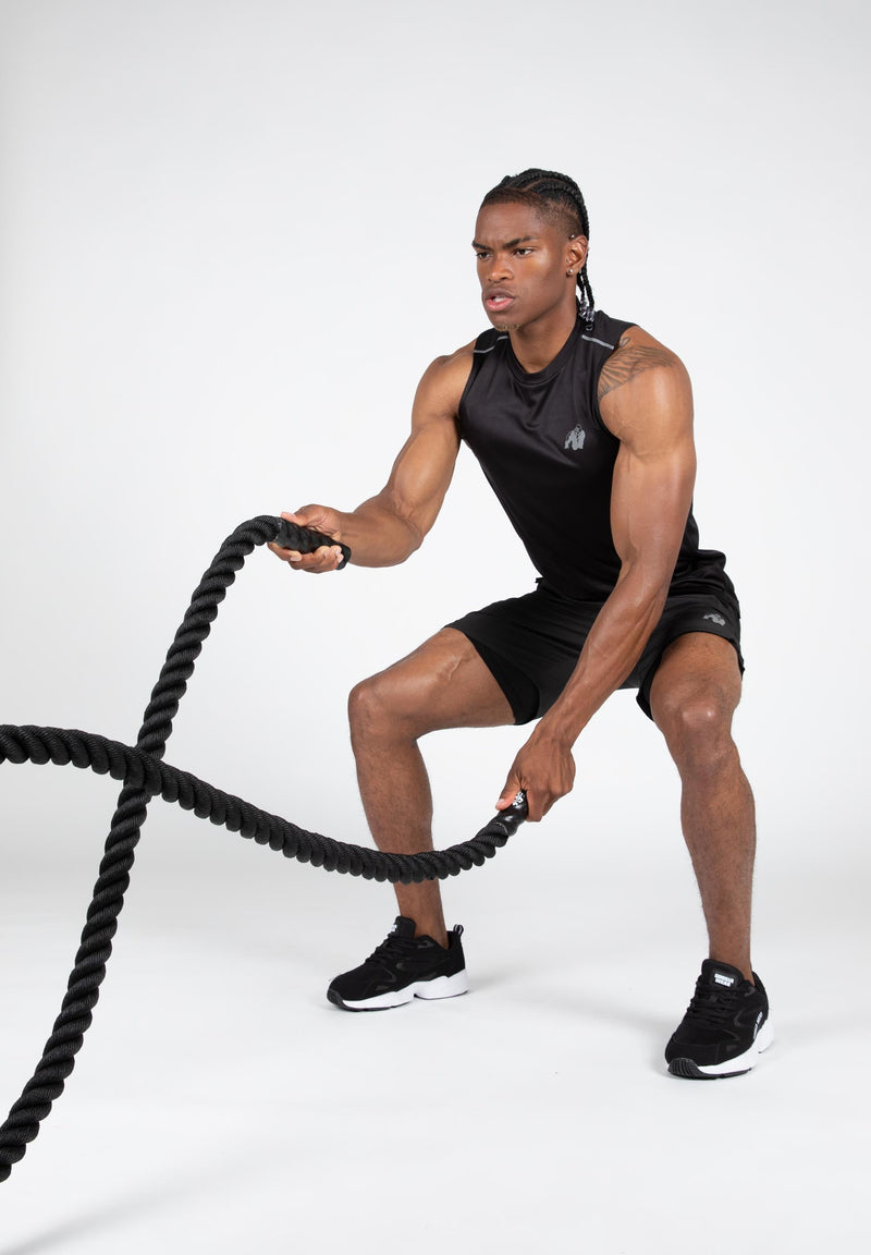 Load image into Gallery viewer, Washington Tank Top - Black
