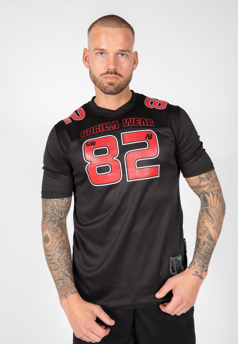 Fresno T-Shirt - Black/Red