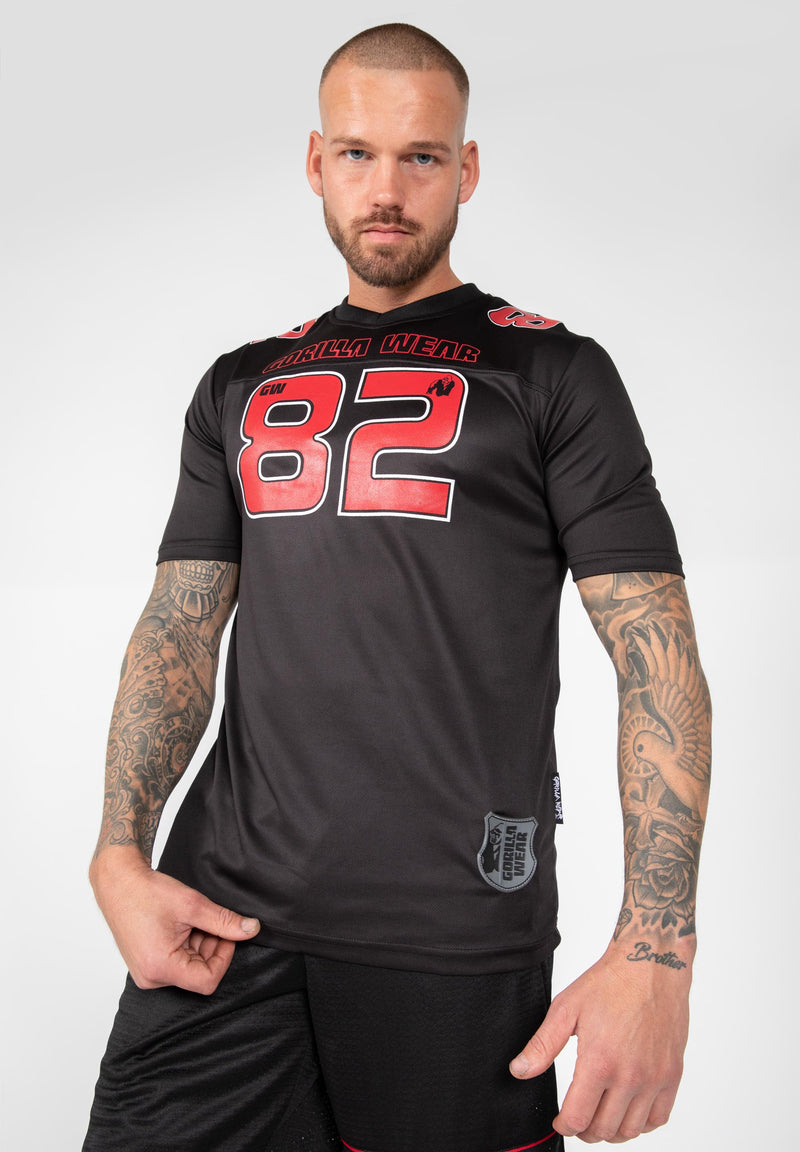Load image into Gallery viewer, Fresno T-Shirt - Black/Red
