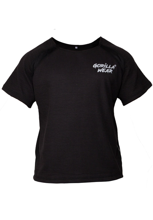 Augustine Old School Workout Top - Black