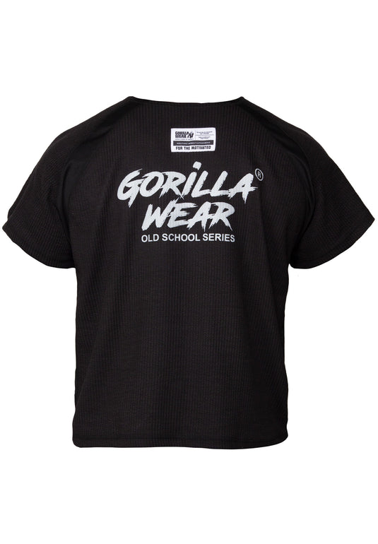 Augustine Old School Workout Top - Black