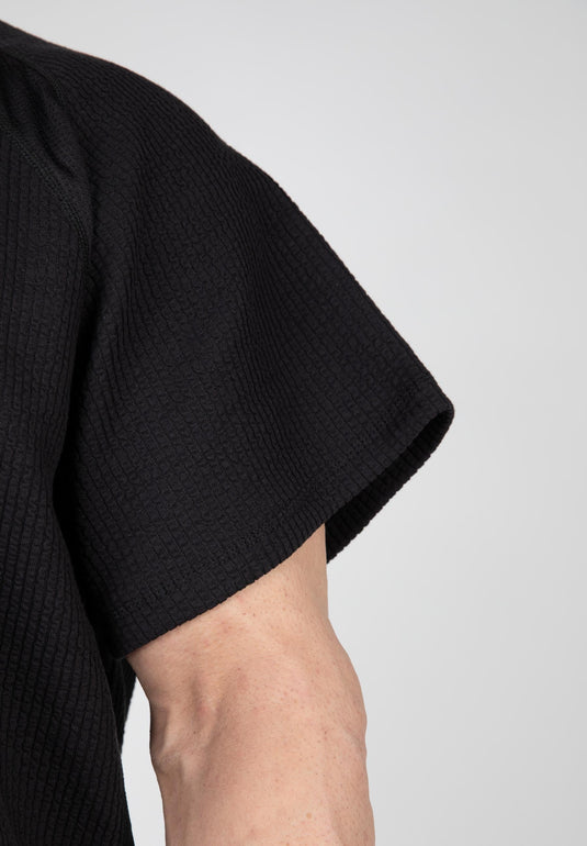 Augustine Old School Workout Top - Black/Red