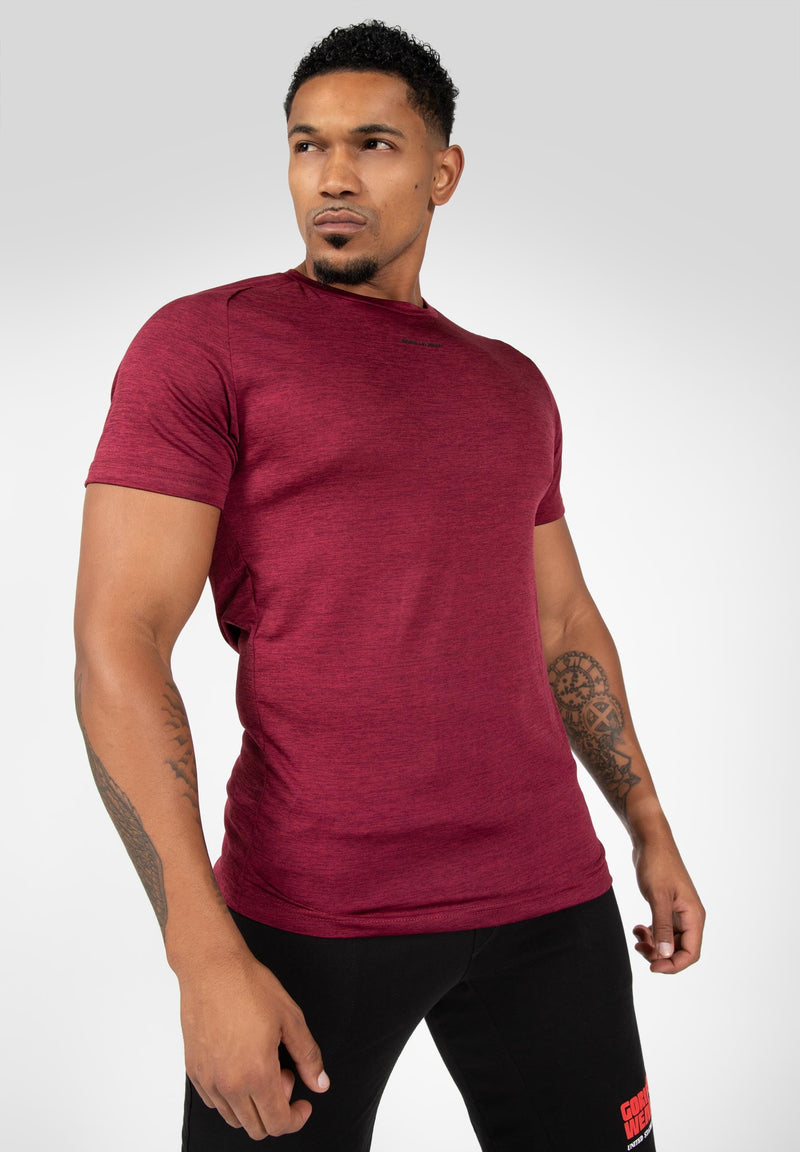 Load image into Gallery viewer, Taos T-shirt - Burgundy Red
