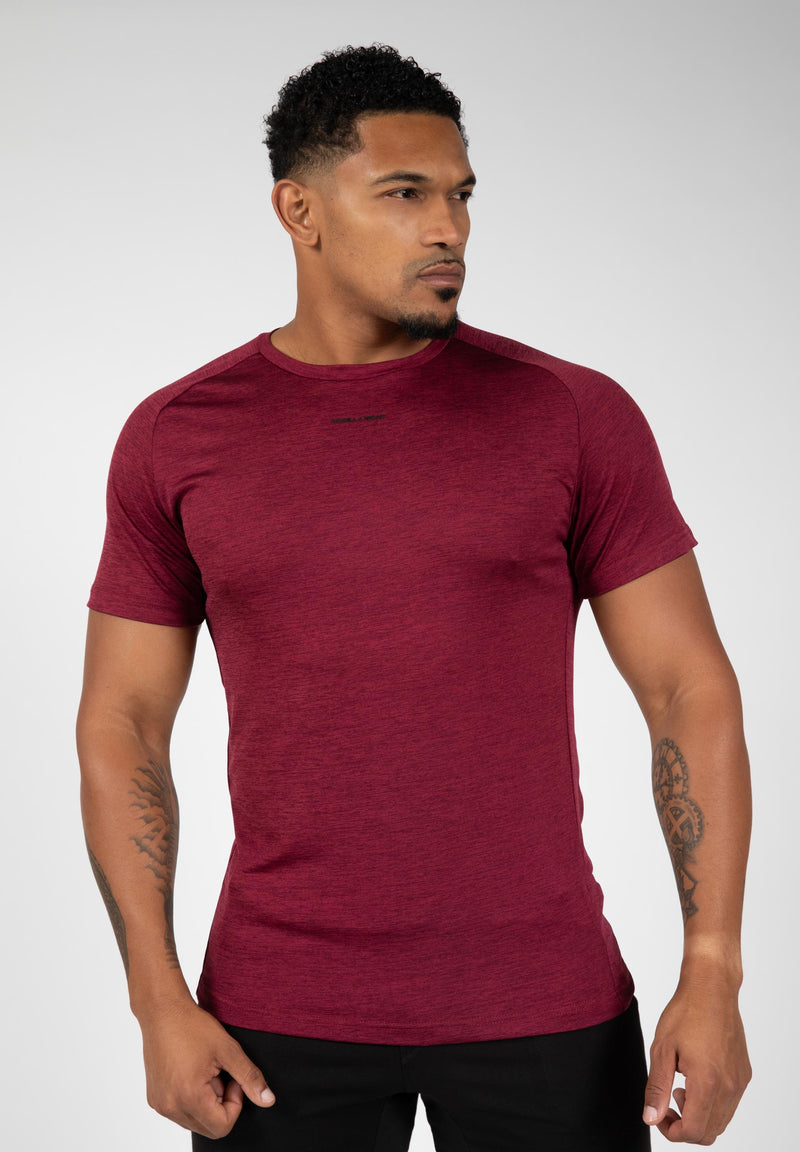 Load image into Gallery viewer, Taos T-shirt - Burgundy Red
